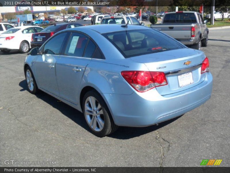 Ice Blue Metallic / Jet Black Leather 2011 Chevrolet Cruze LTZ