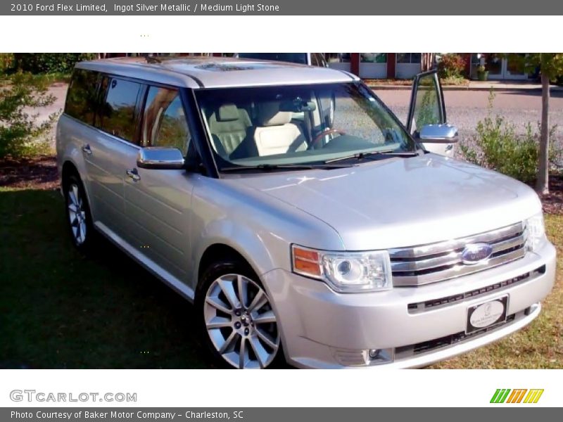 Ingot Silver Metallic / Medium Light Stone 2010 Ford Flex Limited