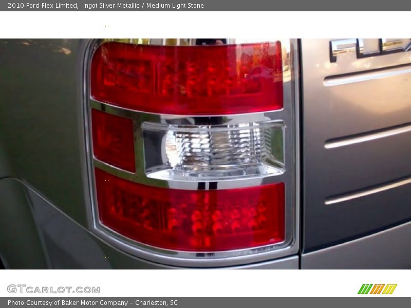 Ingot Silver Metallic / Medium Light Stone 2010 Ford Flex Limited