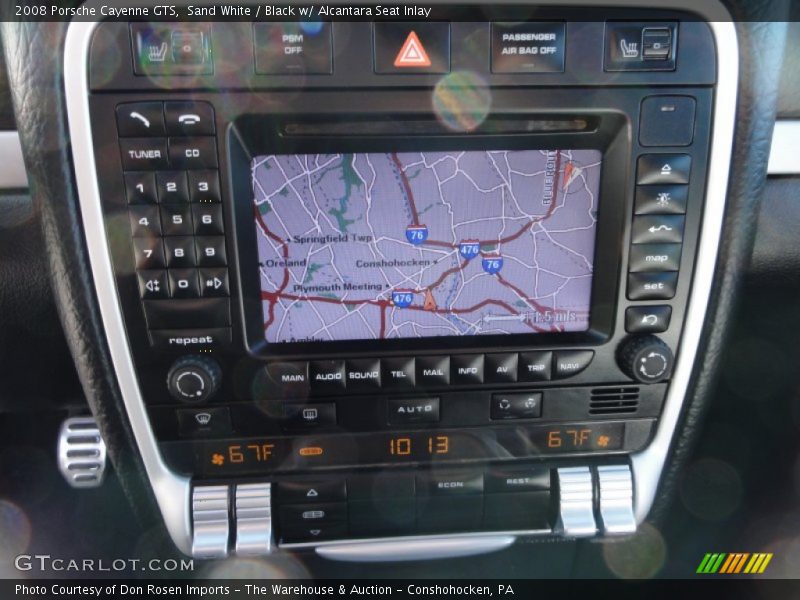 Navigation of 2008 Cayenne GTS