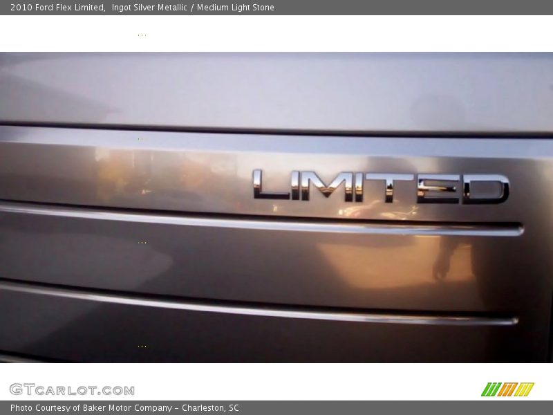 Ingot Silver Metallic / Medium Light Stone 2010 Ford Flex Limited