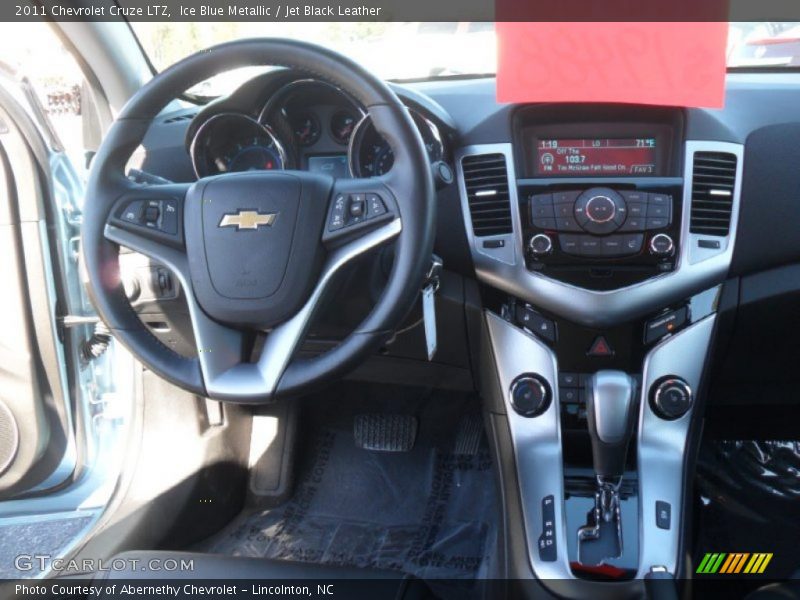 Ice Blue Metallic / Jet Black Leather 2011 Chevrolet Cruze LTZ