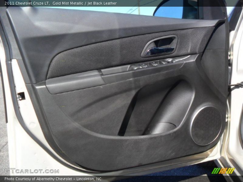 Gold Mist Metallic / Jet Black Leather 2011 Chevrolet Cruze LT