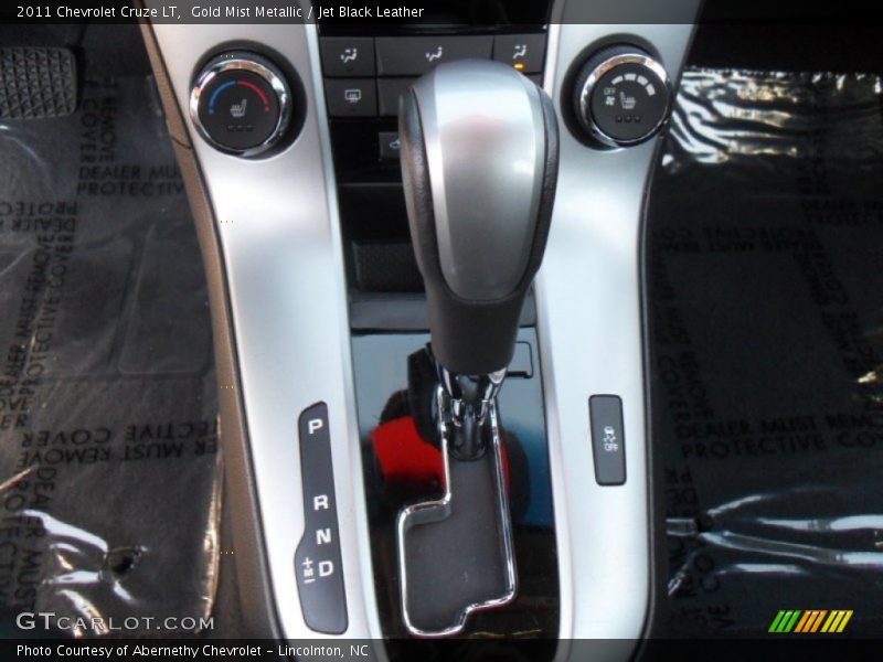 Gold Mist Metallic / Jet Black Leather 2011 Chevrolet Cruze LT