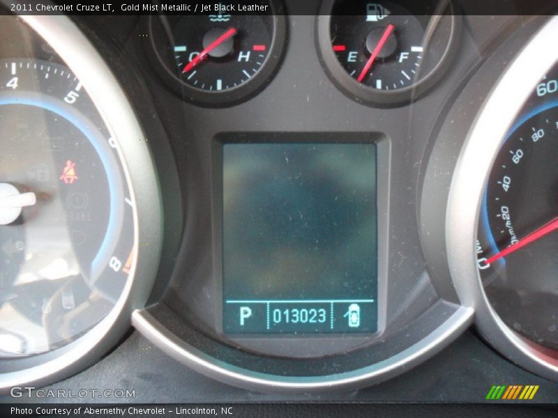 Gold Mist Metallic / Jet Black Leather 2011 Chevrolet Cruze LT