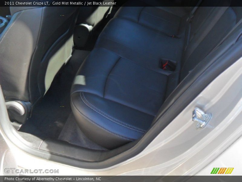 Gold Mist Metallic / Jet Black Leather 2011 Chevrolet Cruze LT