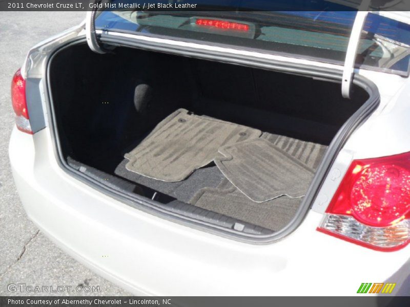 Gold Mist Metallic / Jet Black Leather 2011 Chevrolet Cruze LT