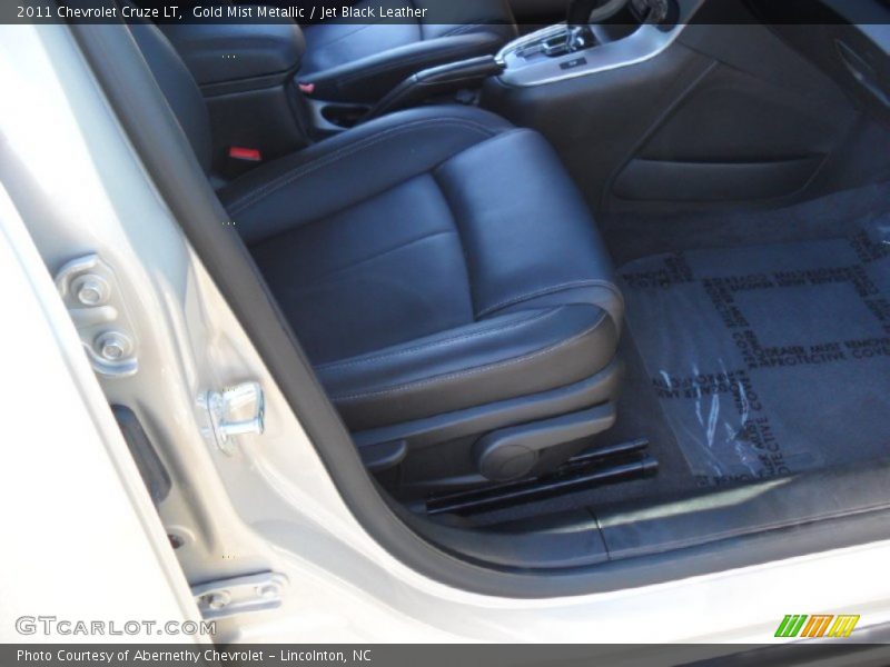 Gold Mist Metallic / Jet Black Leather 2011 Chevrolet Cruze LT