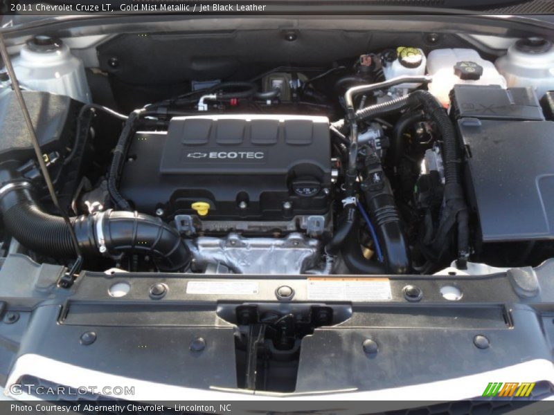 Gold Mist Metallic / Jet Black Leather 2011 Chevrolet Cruze LT