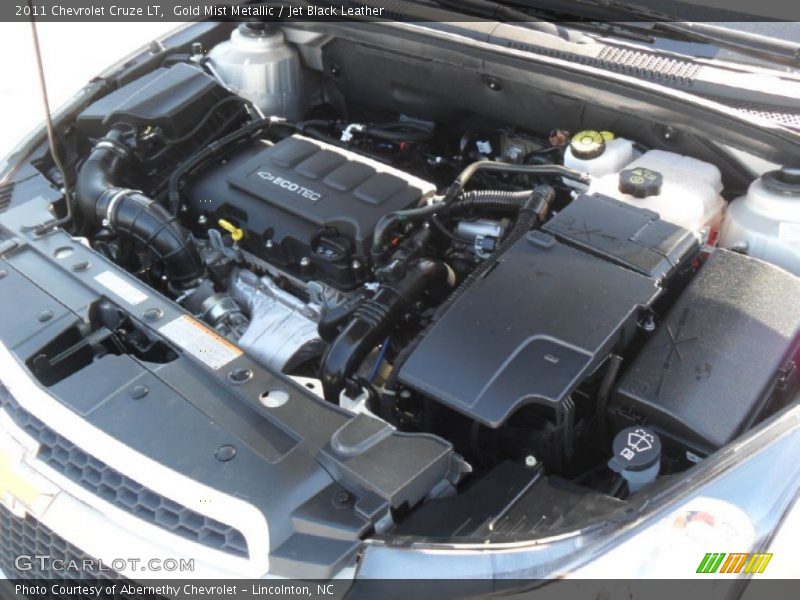 Gold Mist Metallic / Jet Black Leather 2011 Chevrolet Cruze LT