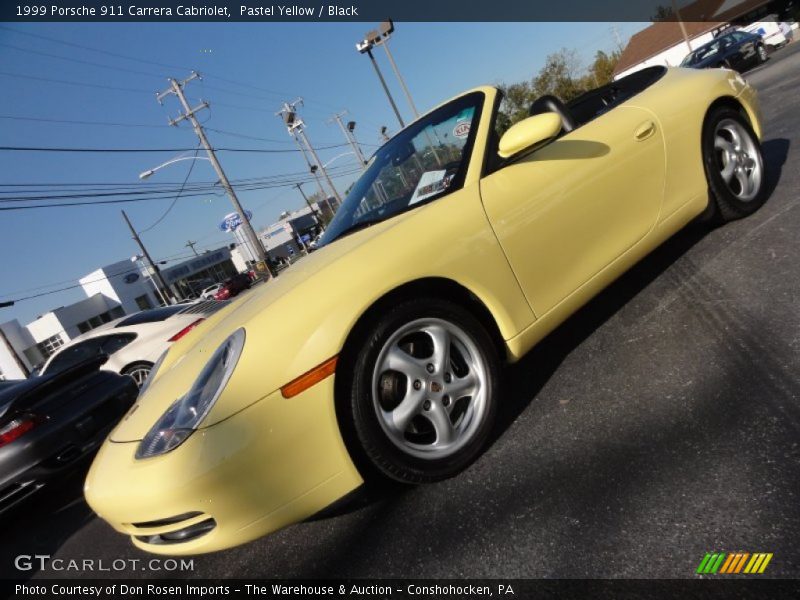 Front 3/4 View of 1999 911 Carrera Cabriolet