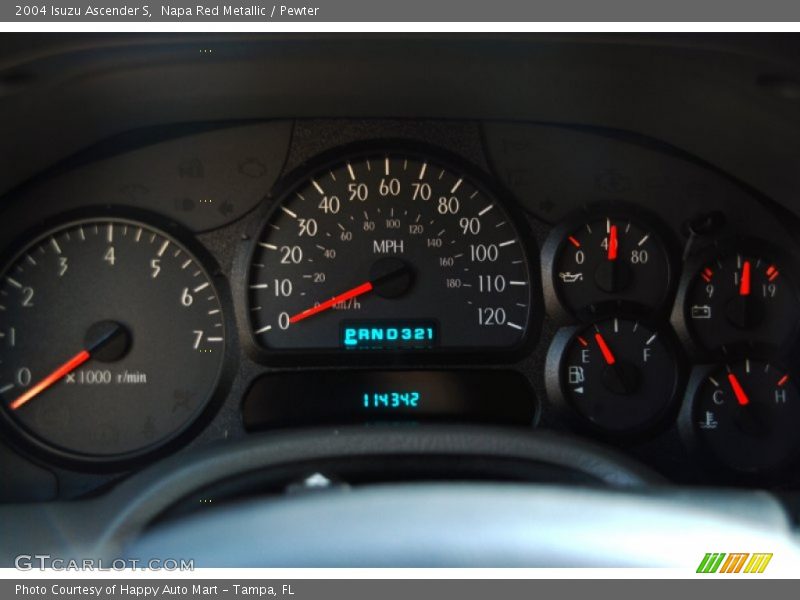  2004 Ascender S S Gauges