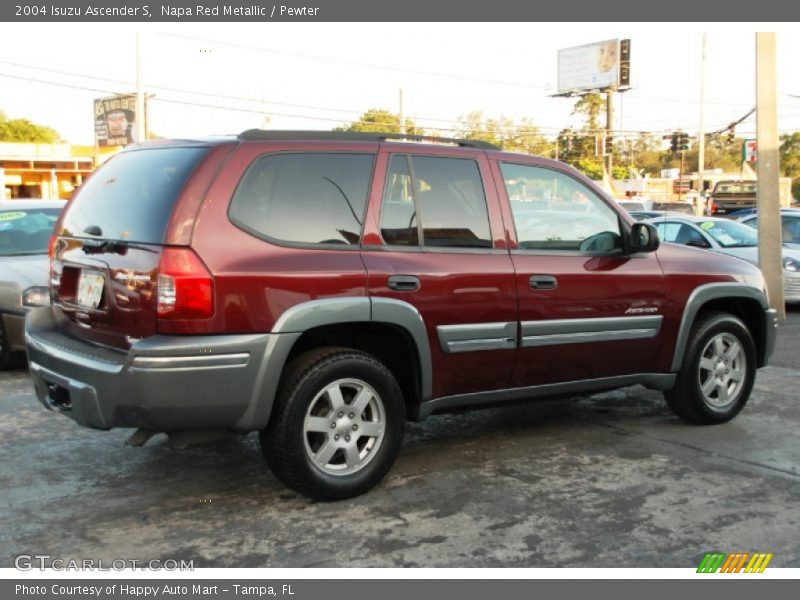 Napa Red Metallic / Pewter 2004 Isuzu Ascender S