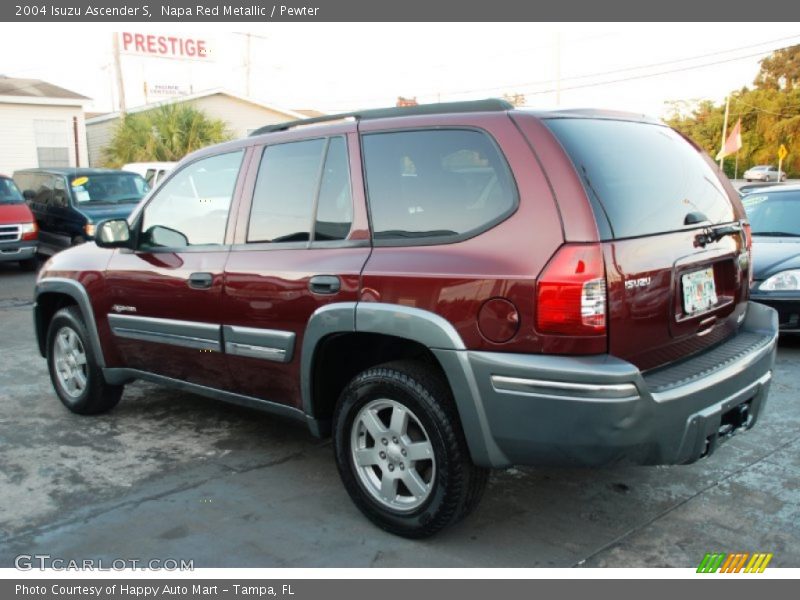 Napa Red Metallic / Pewter 2004 Isuzu Ascender S