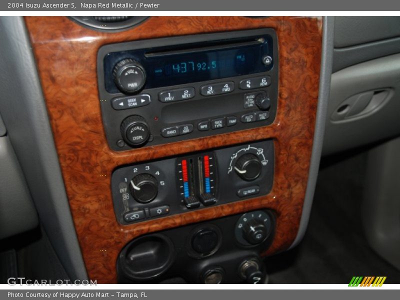 Napa Red Metallic / Pewter 2004 Isuzu Ascender S