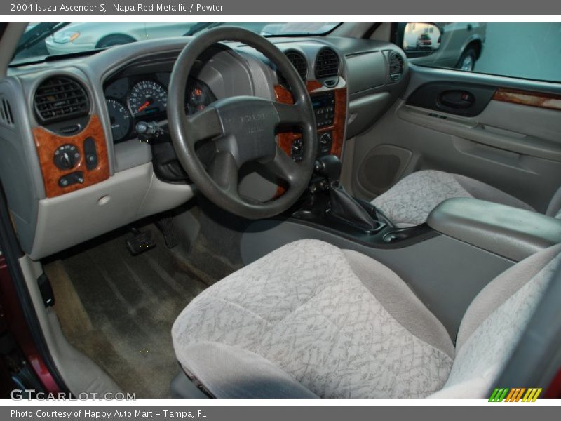 Napa Red Metallic / Pewter 2004 Isuzu Ascender S