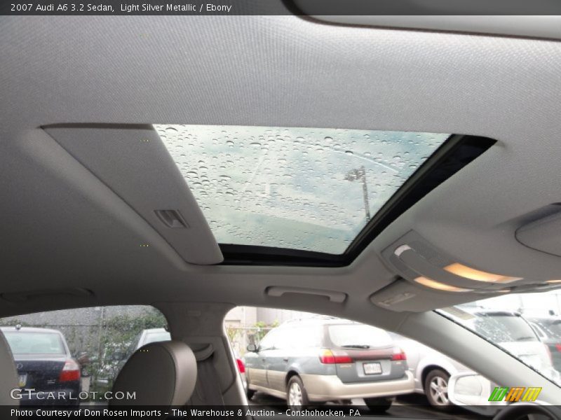 Light Silver Metallic / Ebony 2007 Audi A6 3.2 Sedan