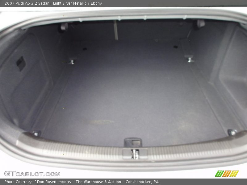 Light Silver Metallic / Ebony 2007 Audi A6 3.2 Sedan