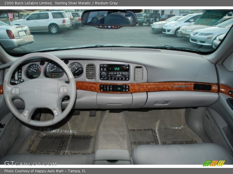 Sterling Silver Metallic / Medium Gray 2000 Buick LeSabre Limited