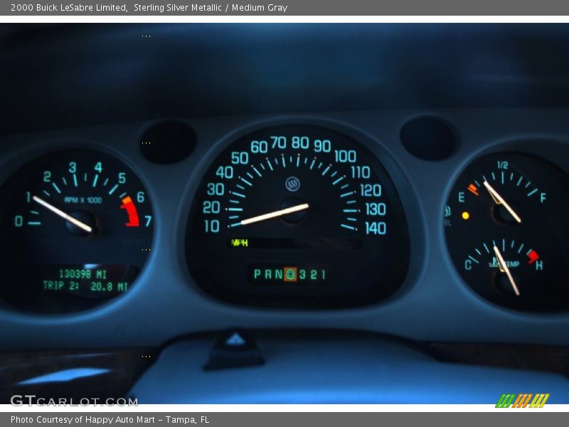Sterling Silver Metallic / Medium Gray 2000 Buick LeSabre Limited