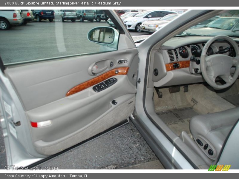 Sterling Silver Metallic / Medium Gray 2000 Buick LeSabre Limited