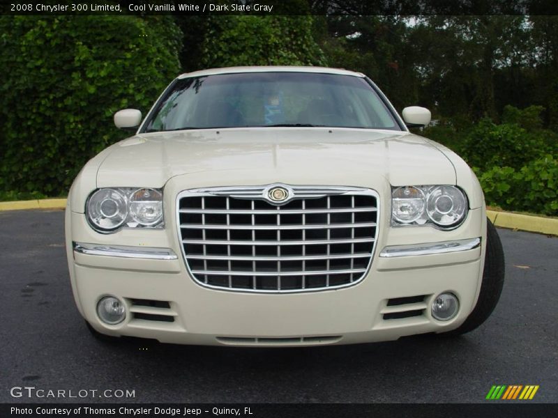 Cool Vanilla White / Dark Slate Gray 2008 Chrysler 300 Limited