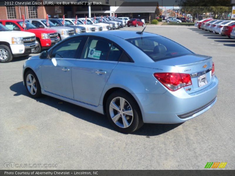 Ice Blue Metallic / Jet Black 2012 Chevrolet Cruze LT/RS