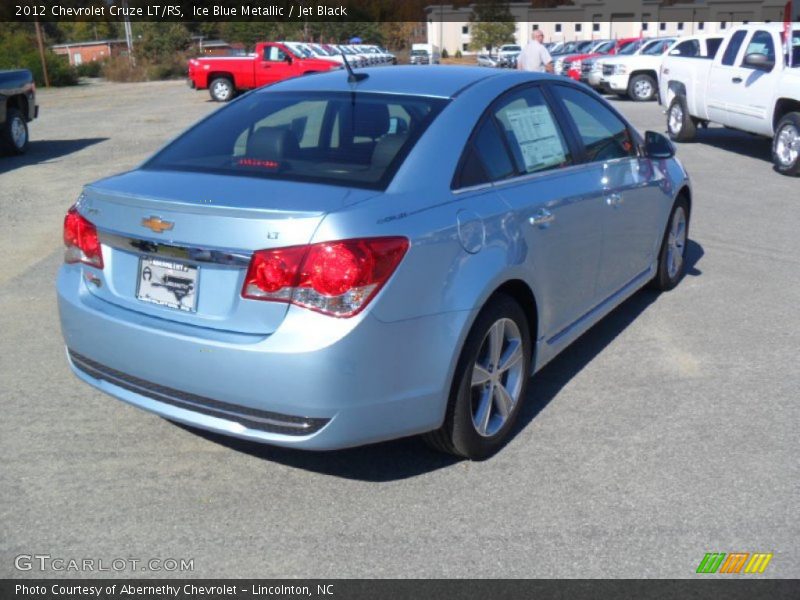 Ice Blue Metallic / Jet Black 2012 Chevrolet Cruze LT/RS