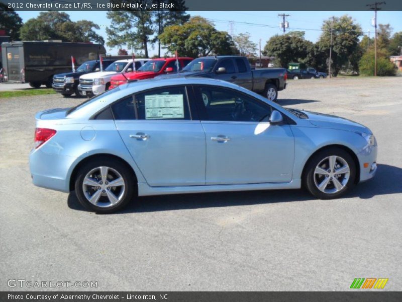 Ice Blue Metallic / Jet Black 2012 Chevrolet Cruze LT/RS