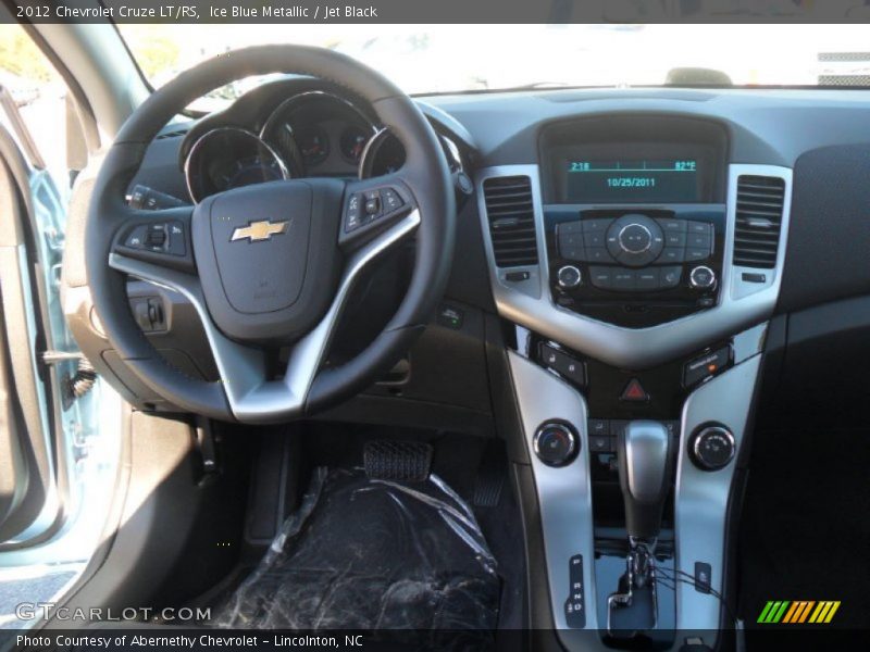 Ice Blue Metallic / Jet Black 2012 Chevrolet Cruze LT/RS