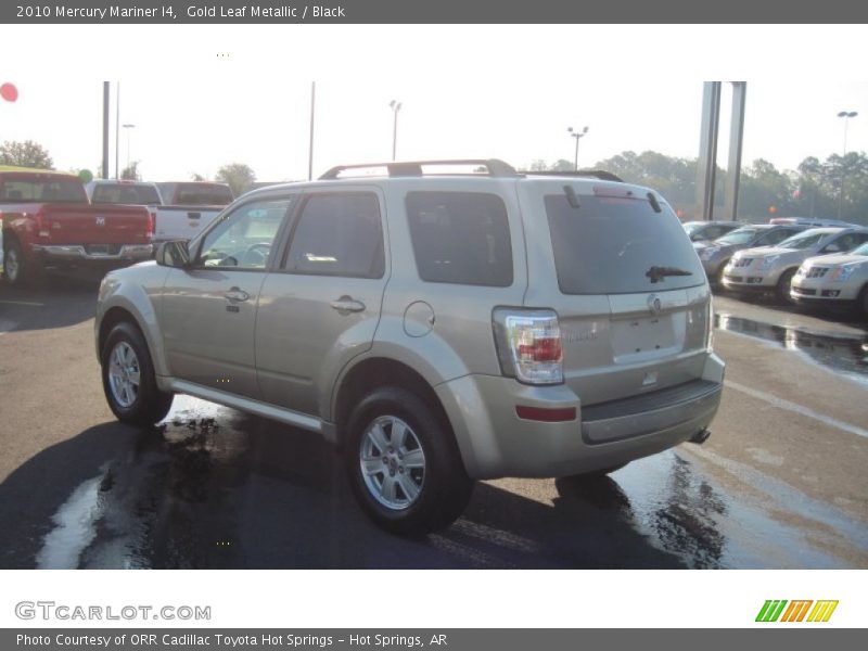 Gold Leaf Metallic / Black 2010 Mercury Mariner I4