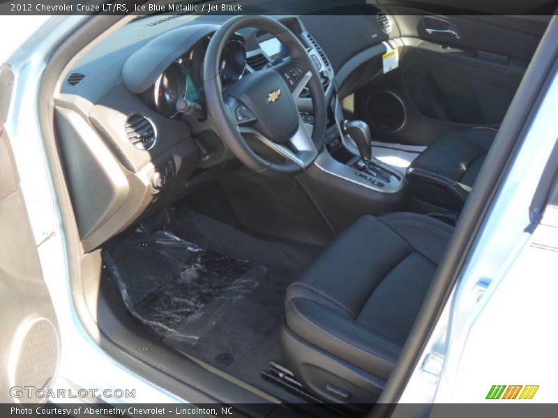 Ice Blue Metallic / Jet Black 2012 Chevrolet Cruze LT/RS