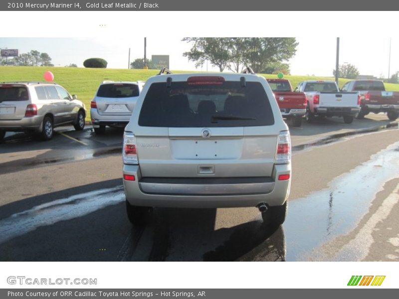 Gold Leaf Metallic / Black 2010 Mercury Mariner I4