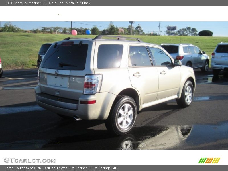 Gold Leaf Metallic / Black 2010 Mercury Mariner I4