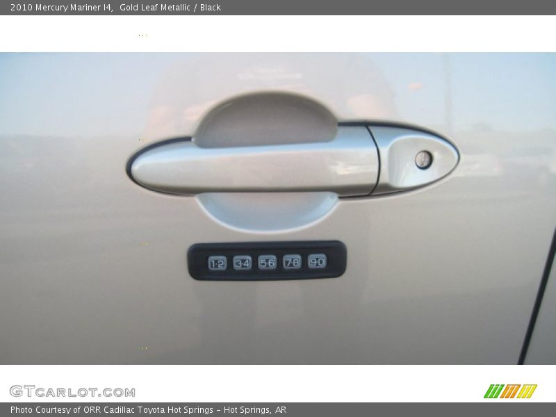 Gold Leaf Metallic / Black 2010 Mercury Mariner I4