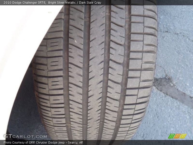 Bright Silver Metallic / Dark Slate Gray 2010 Dodge Challenger SRT8