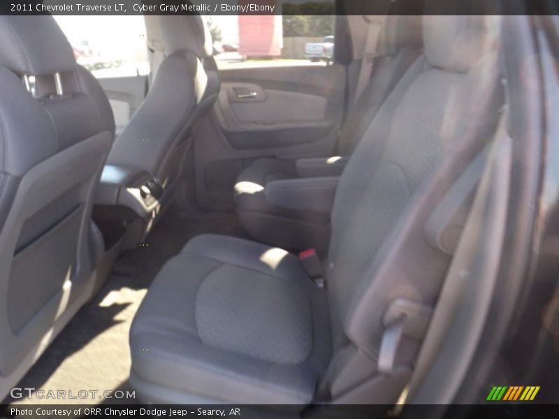Cyber Gray Metallic / Ebony/Ebony 2011 Chevrolet Traverse LT