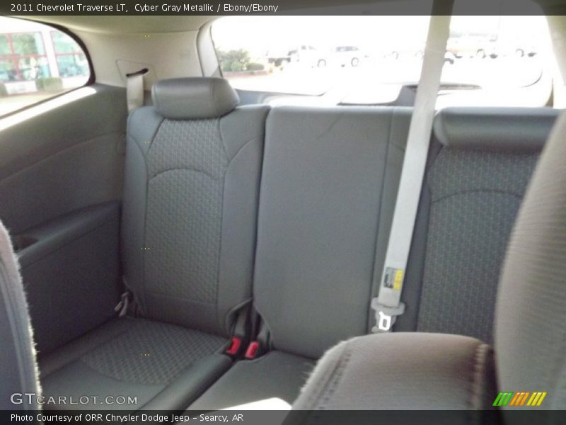 Cyber Gray Metallic / Ebony/Ebony 2011 Chevrolet Traverse LT