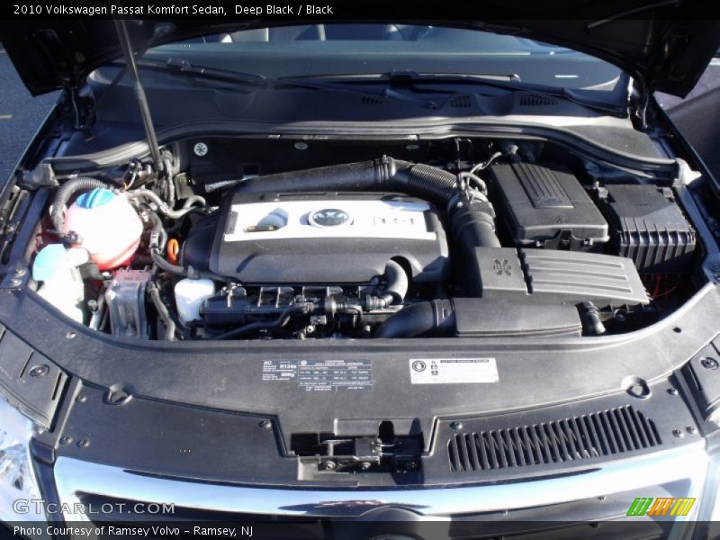  2010 Passat Komfort Sedan Engine - 2.0 Liter FSI Turbocharged DOHC 16-Valve 4 Cylinder