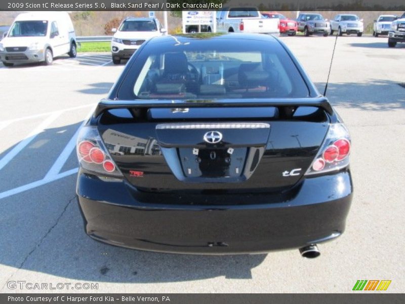 Black Sand Pearl / Dark Charcoal/Red 2009 Scion tC Release Series 5.0