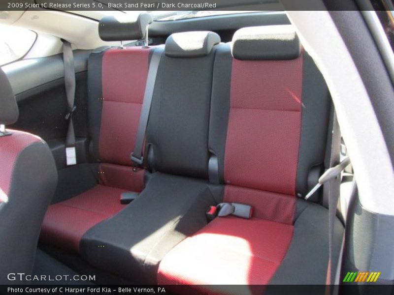  2009 tC Release Series 5.0 Dark Charcoal/Red Interior