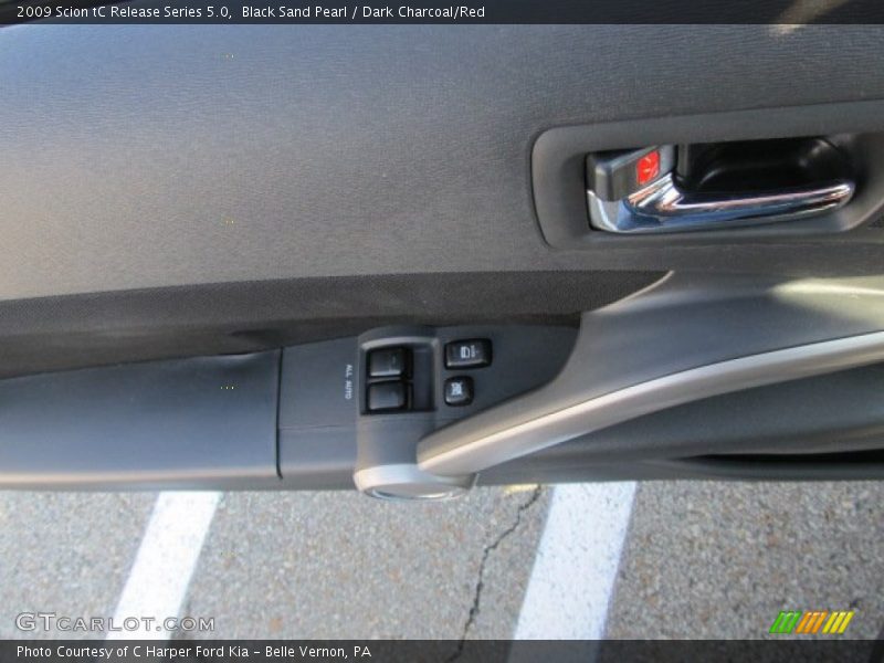 Black Sand Pearl / Dark Charcoal/Red 2009 Scion tC Release Series 5.0