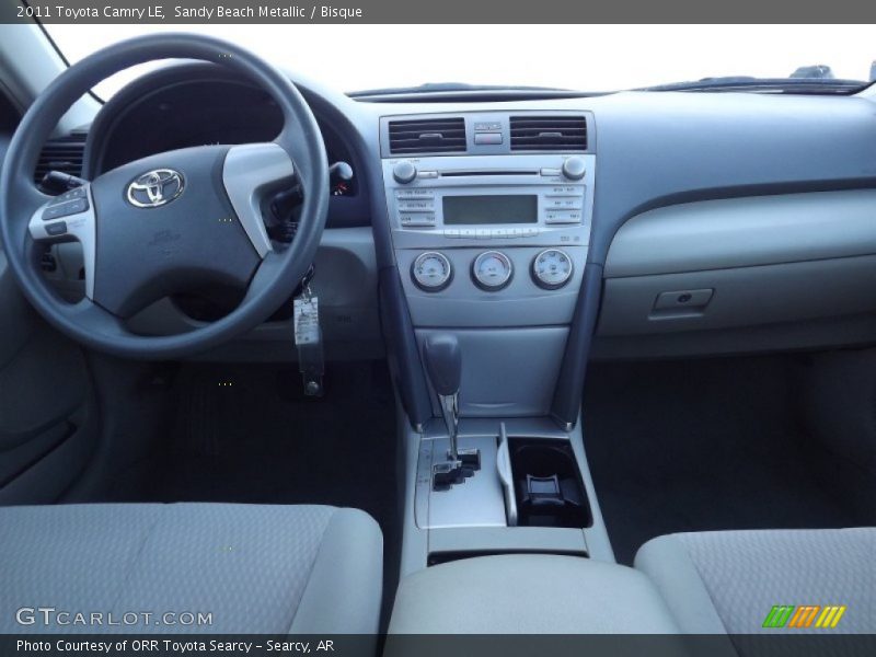 Sandy Beach Metallic / Bisque 2011 Toyota Camry LE