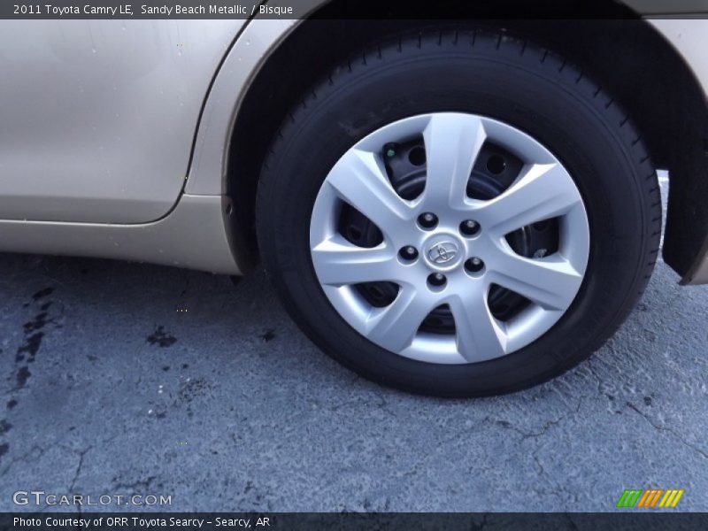 Sandy Beach Metallic / Bisque 2011 Toyota Camry LE