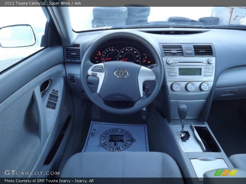 Super White / Ash 2011 Toyota Camry LE
