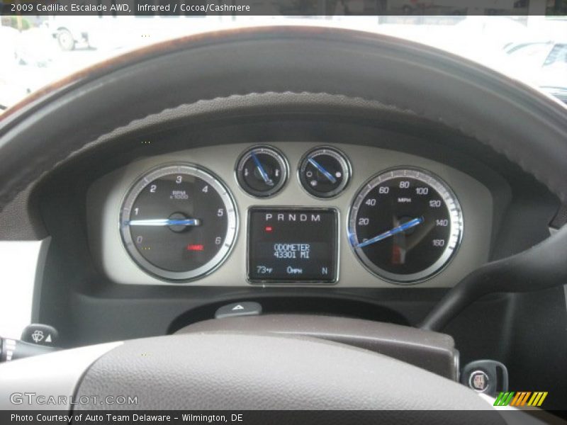 Infrared / Cocoa/Cashmere 2009 Cadillac Escalade AWD
