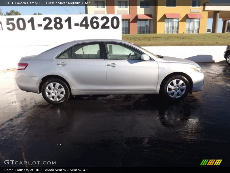 Classic Silver Metallic / Ash 2011 Toyota Camry LE