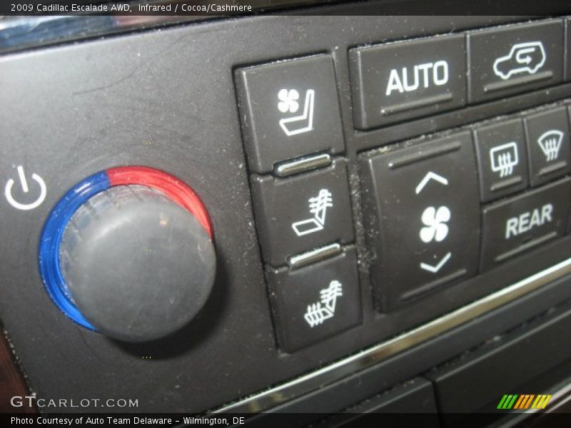Infrared / Cocoa/Cashmere 2009 Cadillac Escalade AWD