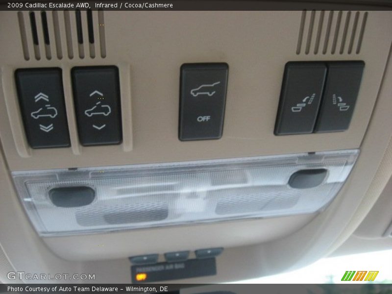Infrared / Cocoa/Cashmere 2009 Cadillac Escalade AWD