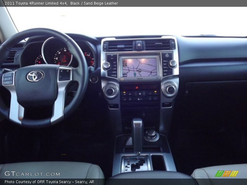 Black / Sand Beige Leather 2011 Toyota 4Runner Limited 4x4